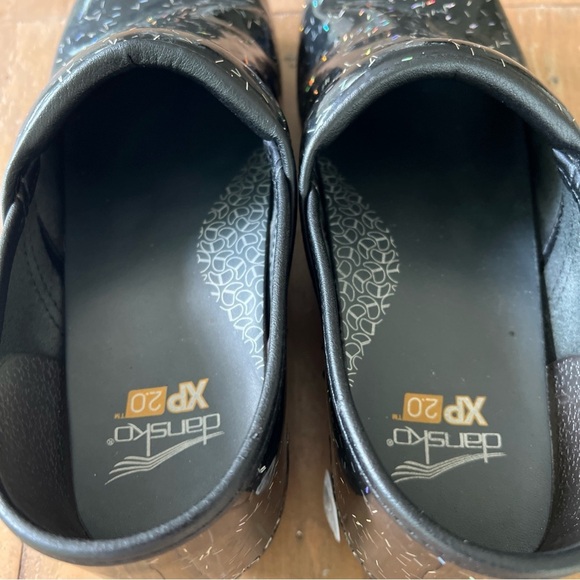 Dansko Womens XP 2.0 Professional Glitzy Glitter Patent Clog Sz 41 EU 10.5-11 US - Picture 6 of 10